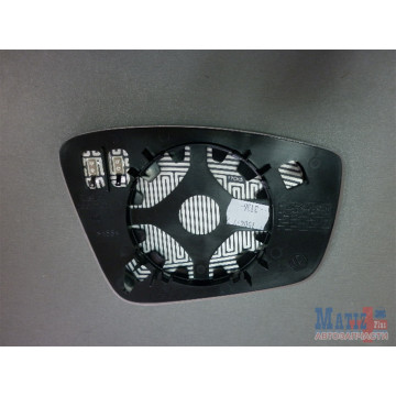 Стекло зеркала левое с обогревом для Volkswagen Polo